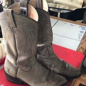 Gray Frye Western Boots Women 7